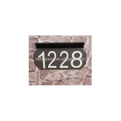 solar house number/address number