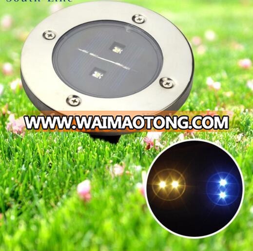 solar spot led path lawn light